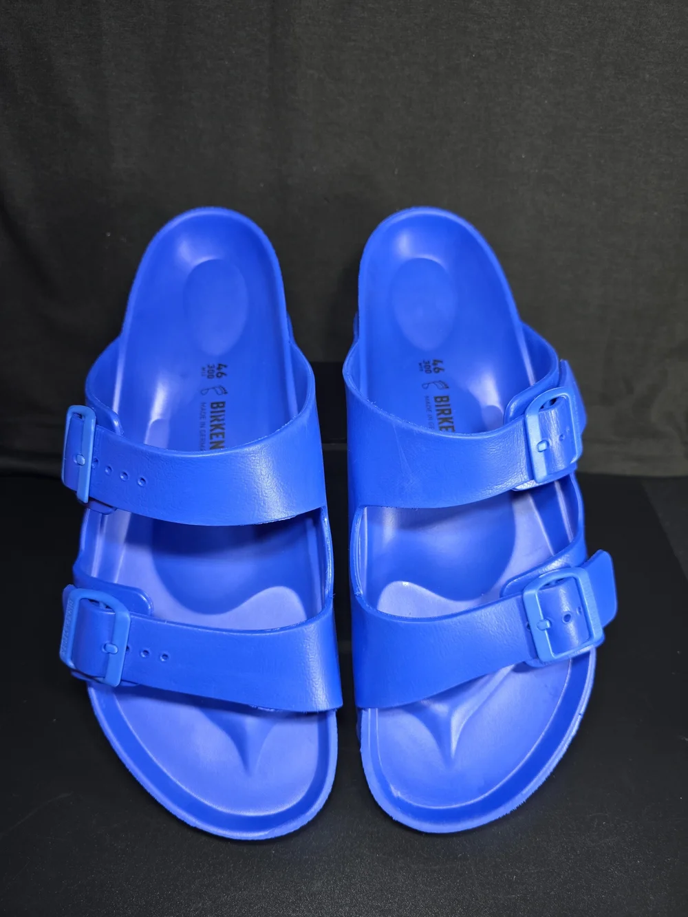 Birkenstock Arizona Essentials EVA – Men’s Size 13 – Bright Blue – NWOB/NWOT